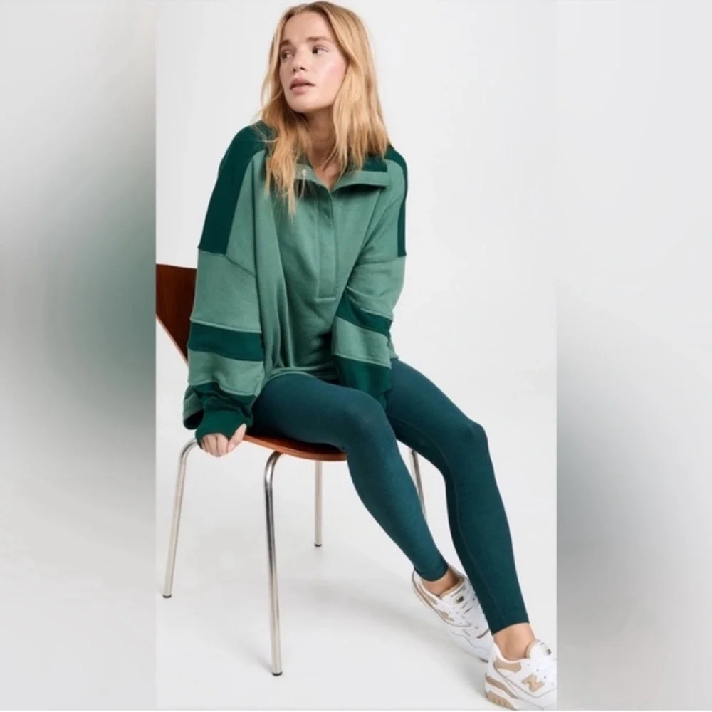 NWT Free People Movement | Warm Down Colorblock Pullover | Medium